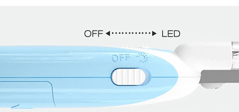 Pet Nail Clippers Dog Nail Clippers Cat Nail Clippers LED Electric Nail Grinder Pet Supplies LED Light Pet Nail Clippers DAILYMAXCARE