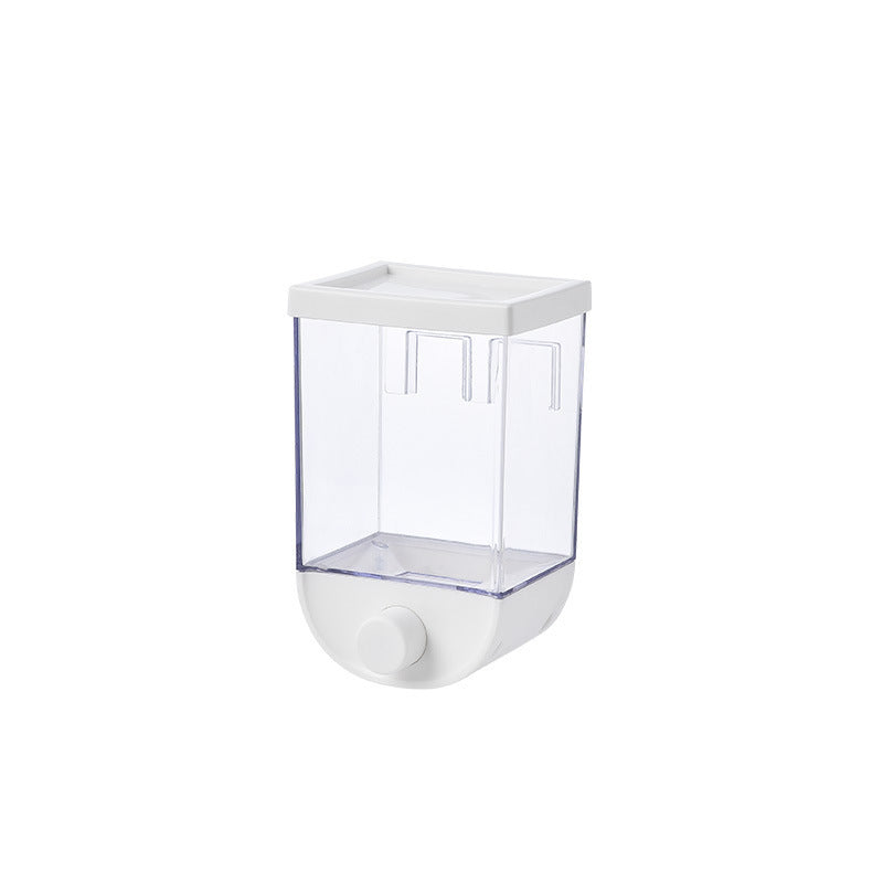 Kitchen Food Storage Easy Press Container Cereal Dispenser Wall Mounted Food Storage Box DAILYMAXCARE