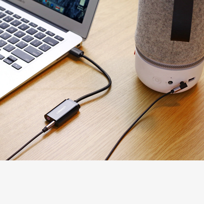 3.5mm Audio Sound Card Headphone Converter DAILYMAXCARE