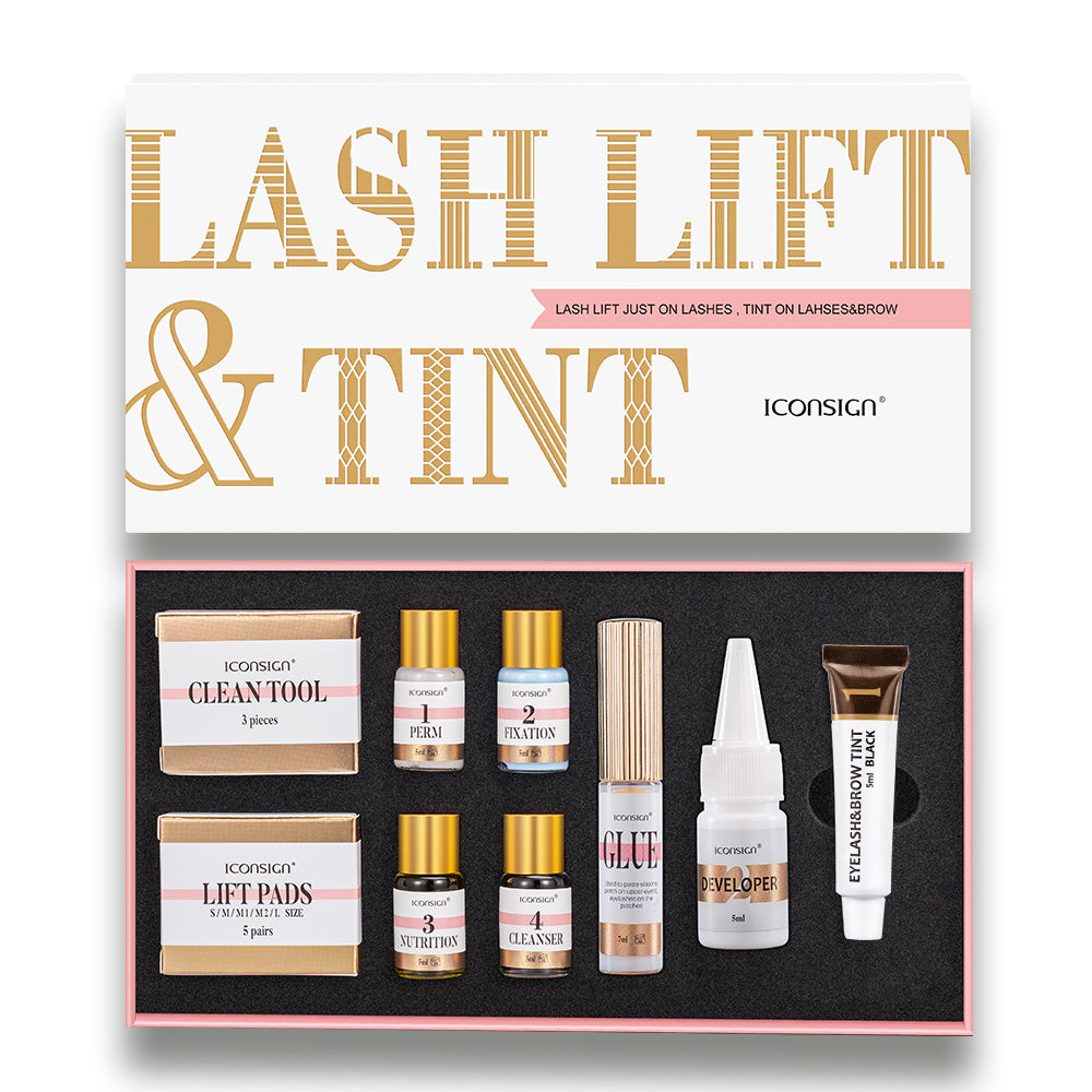 ICONSIGN Lash Lift EyeLash Eyebrow Dye Tint Kit Lashes Perm Set Brow Lamination Makeup Tools DAILYMAXCARE