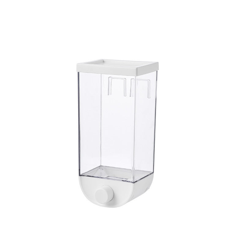 Kitchen Food Storage Easy Press Container Cereal Dispenser Wall Mounted Food Storage Box DAILYMAXCARE