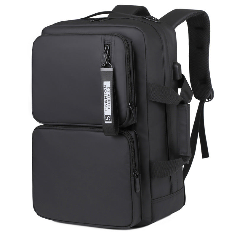laptop and travel bag