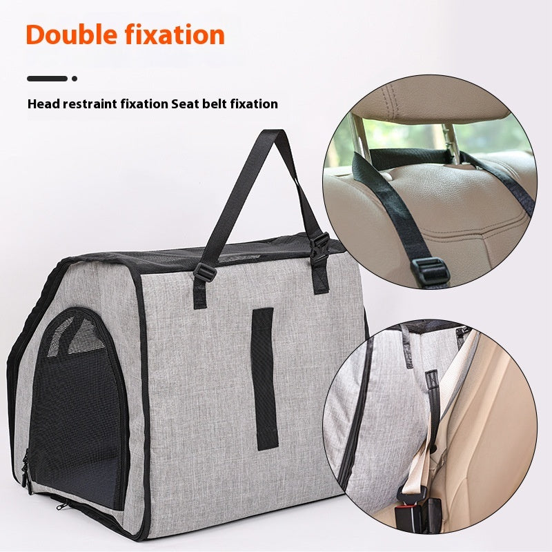 Portable Foldable Car Waterproof And Hard-wearing Pet Cage Waterproof Thickened Dog Mat Car Pet Mat DAILYMAXCARE