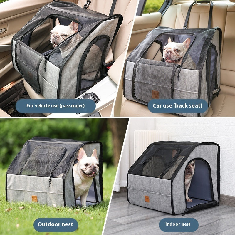 Portable Foldable Car Waterproof And Hard-wearing Pet Cage Waterproof Thickened Dog Mat Car Pet Mat DAILYMAXCARE