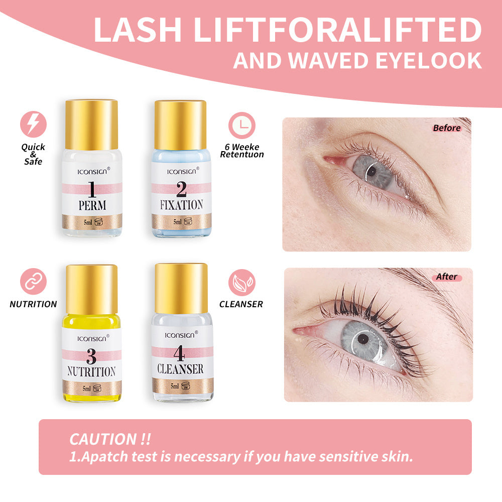 ICONSIGN Lash Lift EyeLash Eyebrow Dye Tint Kit Lashes Perm Set Brow Lamination Makeup Tools DAILYMAXCARE