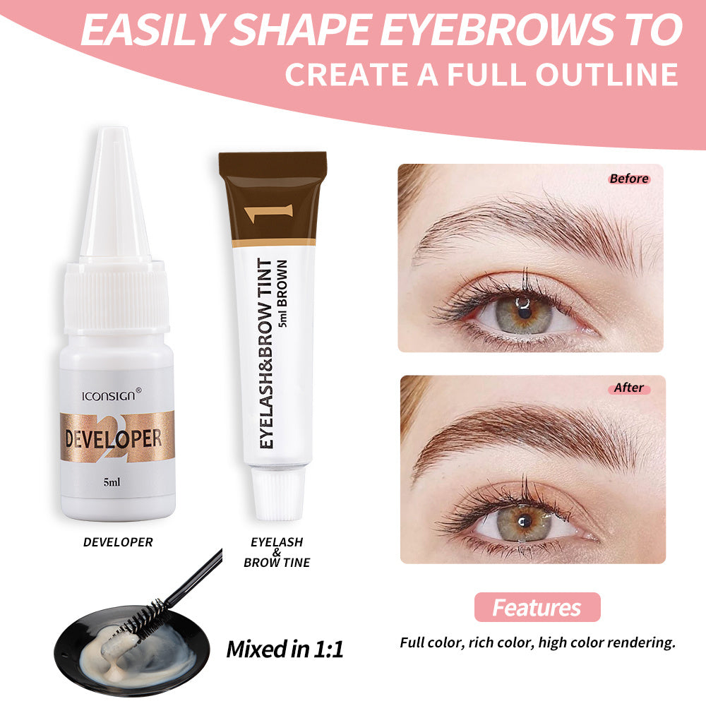 ICONSIGN Lash Lift EyeLash Eyebrow Dye Tint Kit Lashes Perm Set Brow Lamination Makeup Tools DAILYMAXCARE