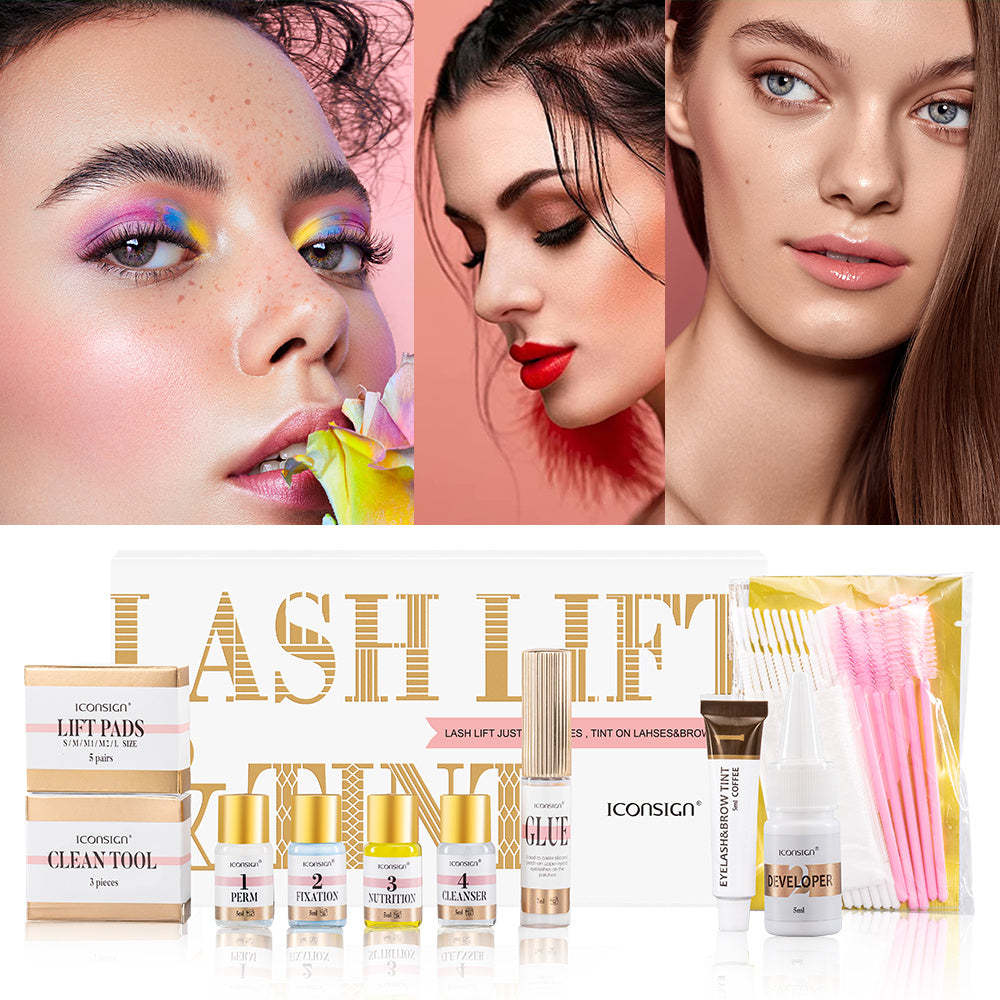 ICONSIGN Lash Lift EyeLash Eyebrow Dye Tint Kit Lashes Perm Set Brow Lamination Makeup Tools DAILYMAXCARE