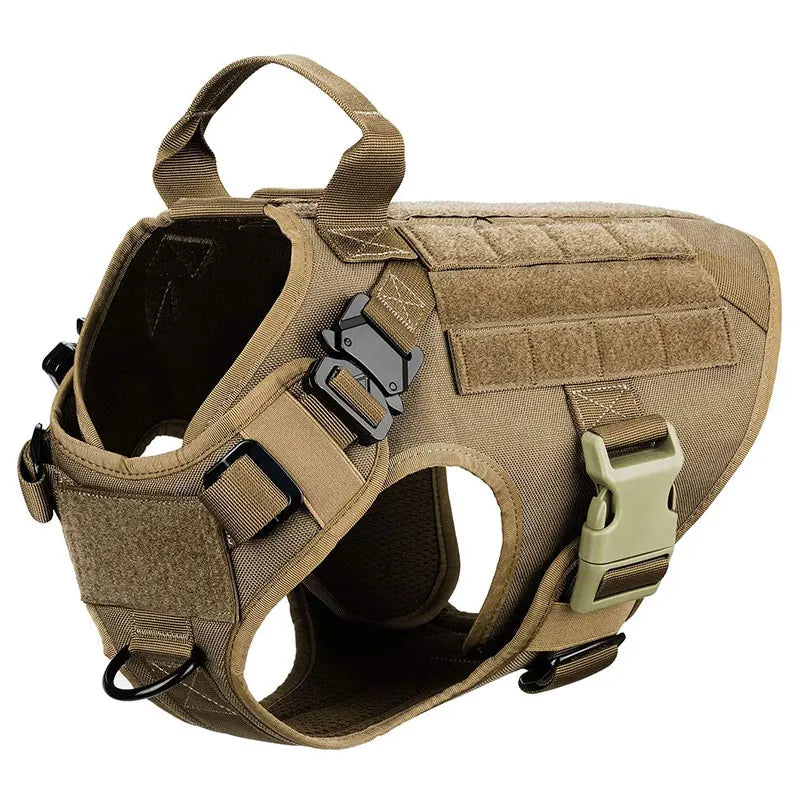 Large Dog Harness And Leash Set Pet German Shepherd Malinois Training Walking Vest Dog Harness And Collar For Medium Large Dogs Dailymaxcare