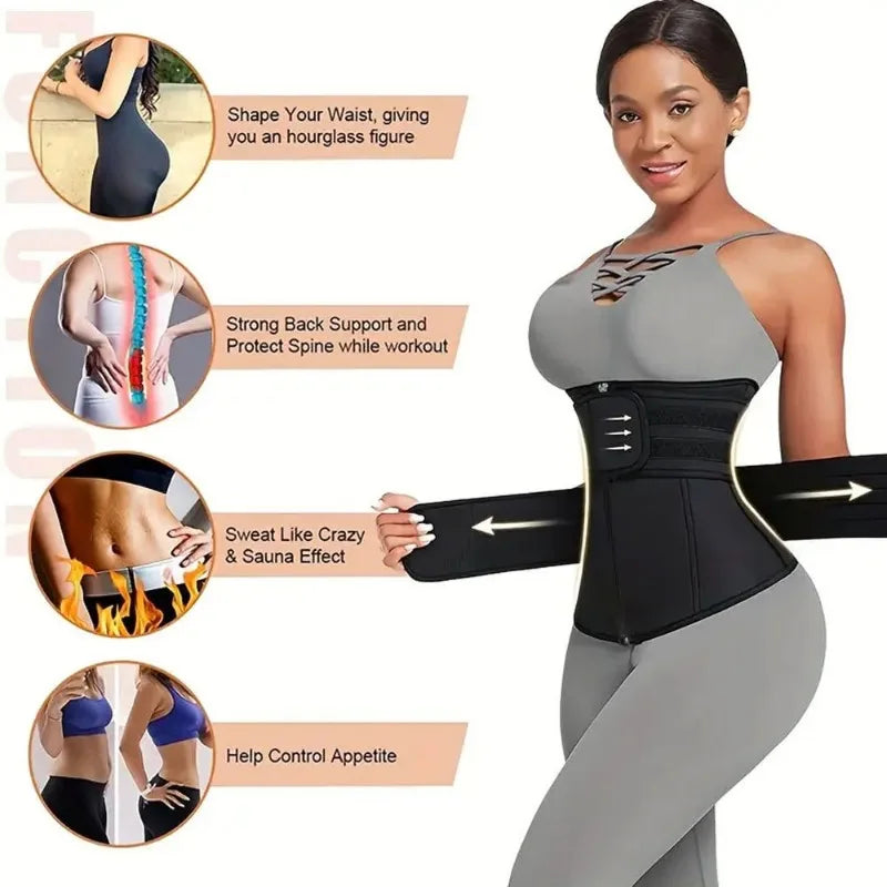 Order A Size Up, Breathable Neoprene Waist Trainer, Trimmer Belt, Body Shapewear For Women dailymaxcare