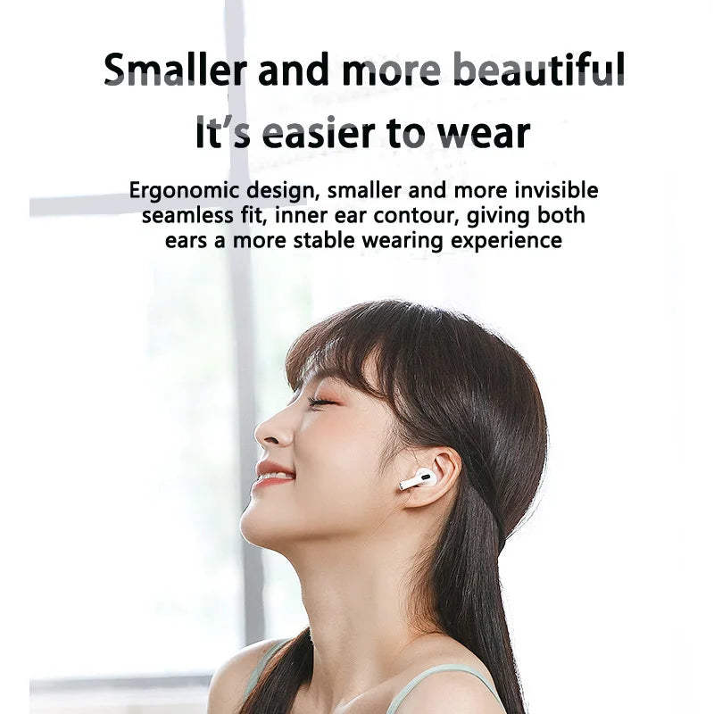 Pro 4 TWS Wireless Headphones Earphone Bluetooth-compatible 5.3 Waterproof Headset with Mic for Xiaomi iPhone Pro4 Earbuds Dailymaxcare