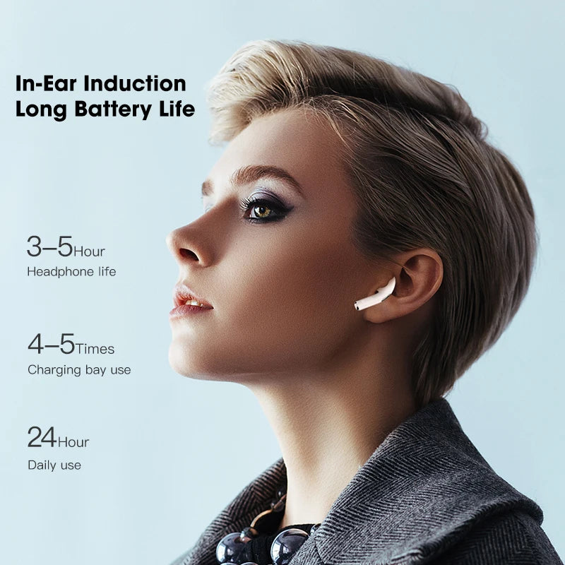 Pro 4 TWS Wireless Headphones Earphone Bluetooth-compatible 5.3 Waterproof Headset with Mic for Xiaomi iPhone Pro4 Earbuds Dailymaxcare