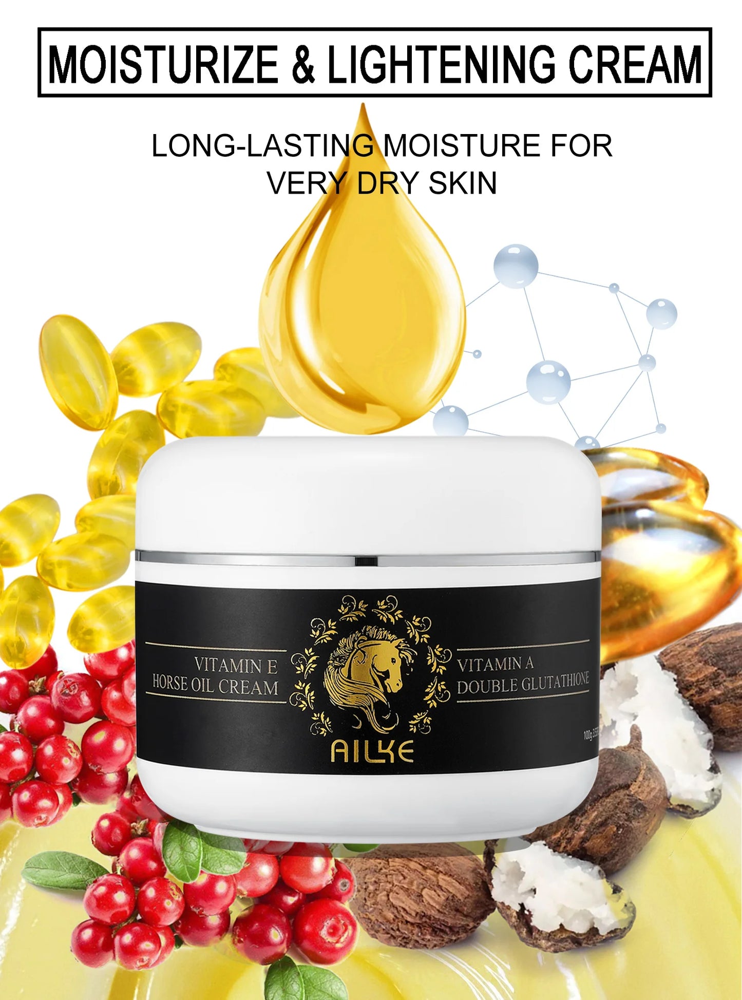 AILKE Collagen Women Skin Care, Moisturizing, Smoothing, Whitening, Youther, Removing Freckle & Spot, Skin Glowing 5 In 1 Kit Dailymaxcare