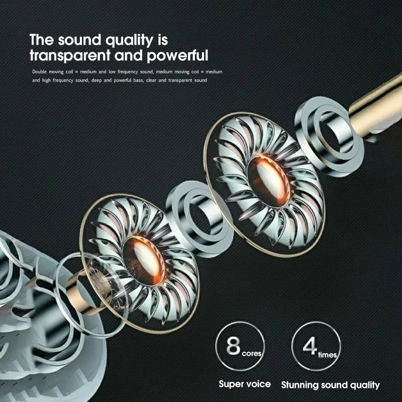 Pro 4 TWS Wireless Headphones Earphone Bluetooth-compatible 5.3 Waterproof Headset with Mic for Xiaomi iPhone Pro4 Earbuds Dailymaxcare
