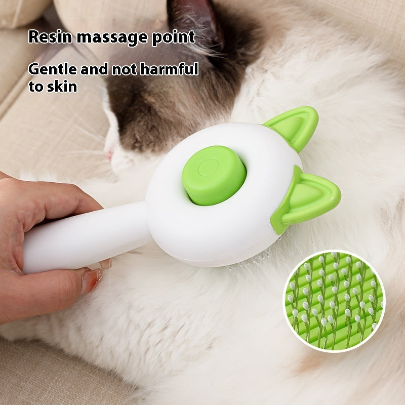 Pet Dog Brush Cat Comb Self Cleaning Pet Hair Remover Brush For Dogs Cats Grooming Tools DAILYMAXCARE