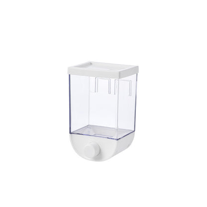 Kitchen Food Storage Easy Press Container Cereal Dispenser Wall Mounted Food Storage Box DAILYMAXCARE