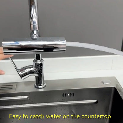 Kitchen Faucet Waterfall Outlet Splash Proof Universal Rotating Bubbler Multifunctional Water Nozzle Extension Kitchen Gadgets DAILYMAXCARE