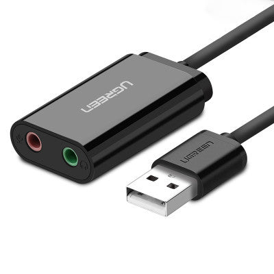 3.5mm Audio Sound Card Headphone Converter DAILYMAXCARE