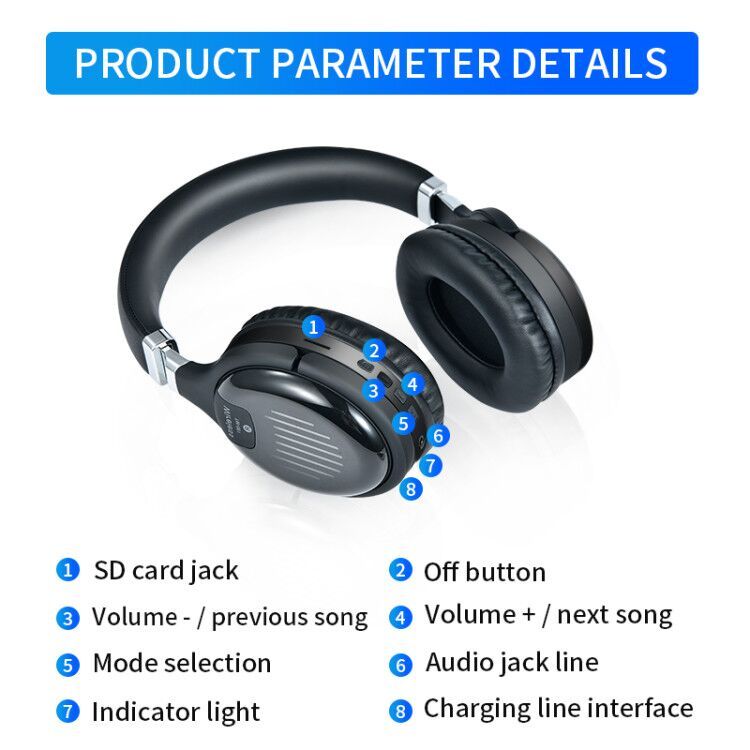 True Wireless Headphones TM061 BT5.0 Earphone Gaming Headset DAILYMAXCARE