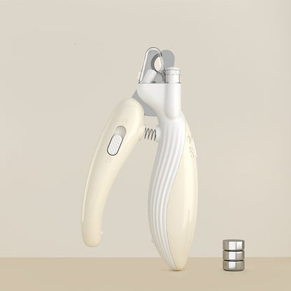 Pet Nail Clippers Dog Nail Clippers Cat Nail Clippers LED Electric Nail Grinder Pet Supplies LED Light Pet Nail Clippers DAILYMAXCARE