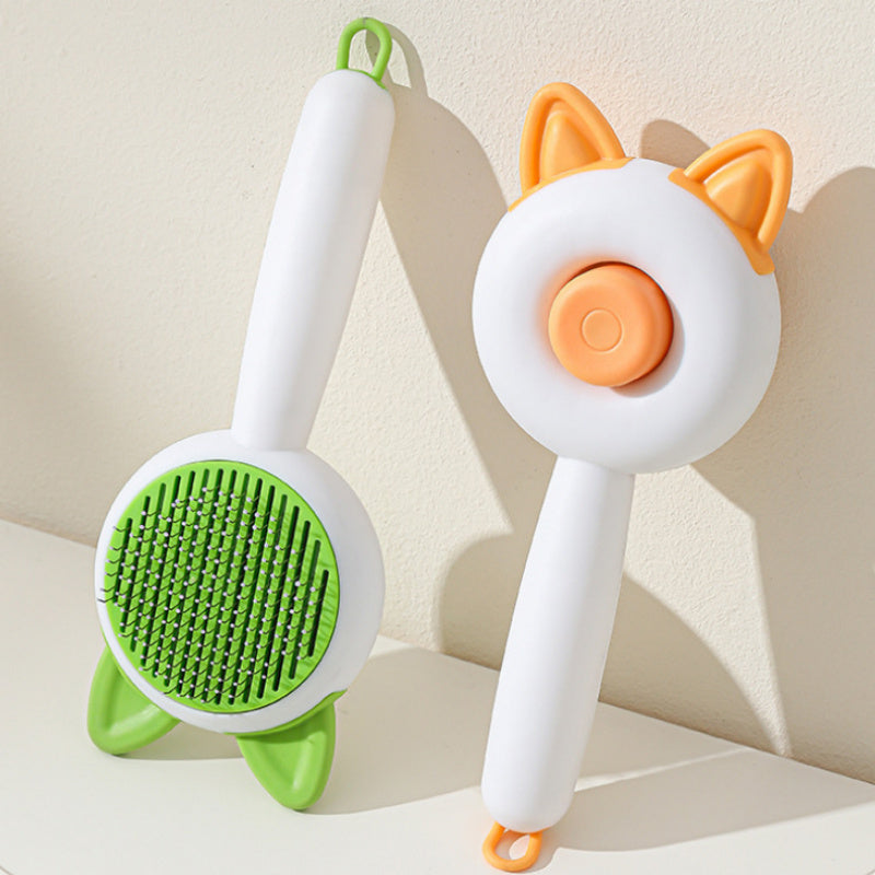 Pet Dog Brush Cat Comb Self Cleaning Pet Hair Remover Brush For Dogs Cats Grooming Tools DAILYMAXCARE