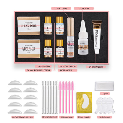 ICONSIGN Lash Lift EyeLash Eyebrow Dye Tint Kit Lashes Perm Set Brow Lamination Makeup Tools DAILYMAXCARE