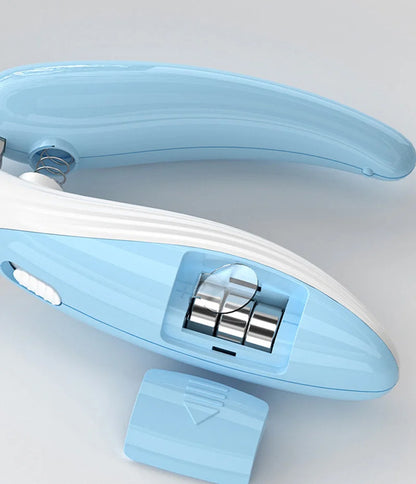 Pet Nail Clippers Dog Nail Clippers Cat Nail Clippers LED Electric Nail Grinder Pet Supplies LED Light Pet Nail Clippers DAILYMAXCARE